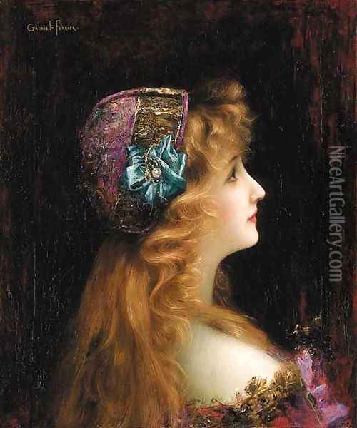 The fairest Oil Painting - Gabriel Joseph Marie Augustin Ferrier