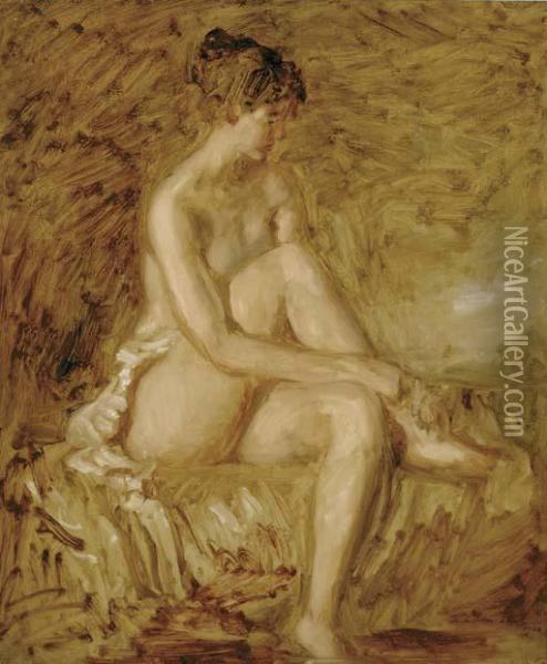 Musidor Oil Painting - Philip Wilson Steer