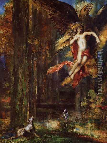 Ganymede Oil Painting - Gustave Moreau