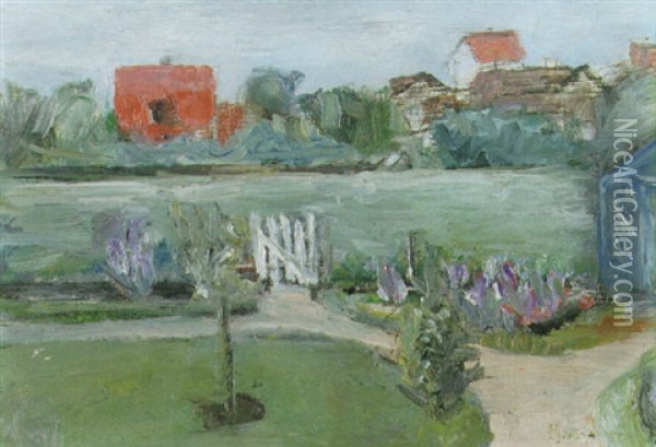Sommar, Langedrag Oil Painting - Ivan Ivarson