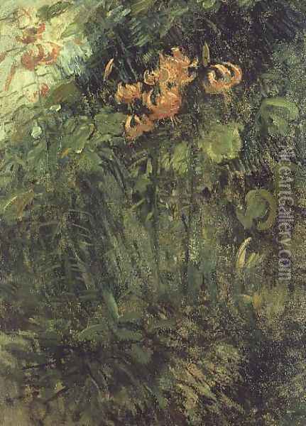 Flowers 2 Oil Painting - John Henry Twachtman