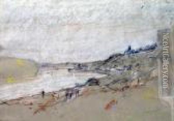 Paysage De Bords De Riviere Oil Painting - Albert Lebourg