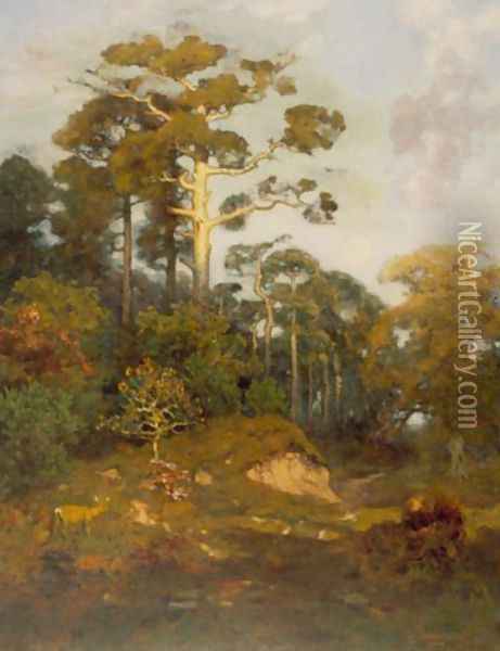 Landscape Oil Painting - Ludomir Benedyktowicz