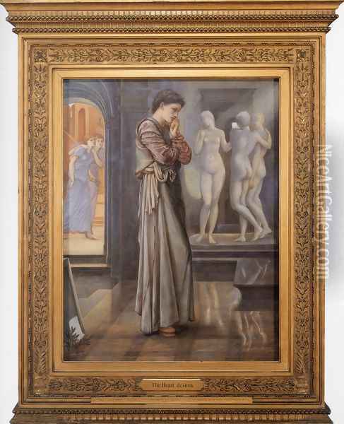 Pygmalion And The Image: I The Heart Desires Oil Painting - Sir Edward Coley Burne-Jones