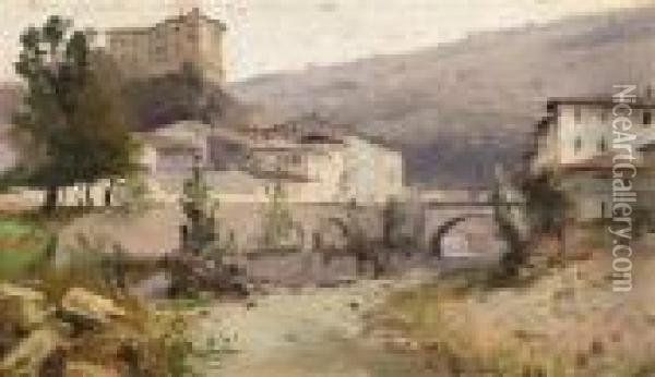 From South Tyrol Oil Painting - Ludwig Willroider
