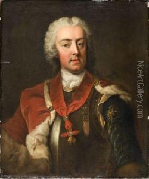 Portrait Du Duc Charles-alexandre De Lorraine Oil Painting - Marten I Van Mytens