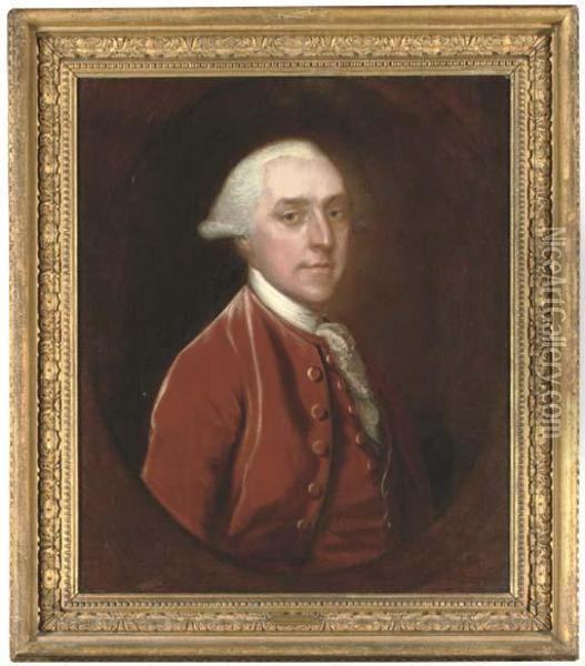 Portrait Of William Northey Oil Painting - Thomas Gainsborough