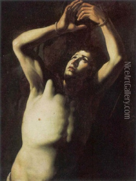 San Sebastiano Oil Painting -  Caravaggio