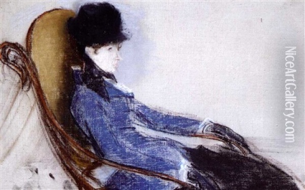 Le Repos Oil Painting - Edouard Manet