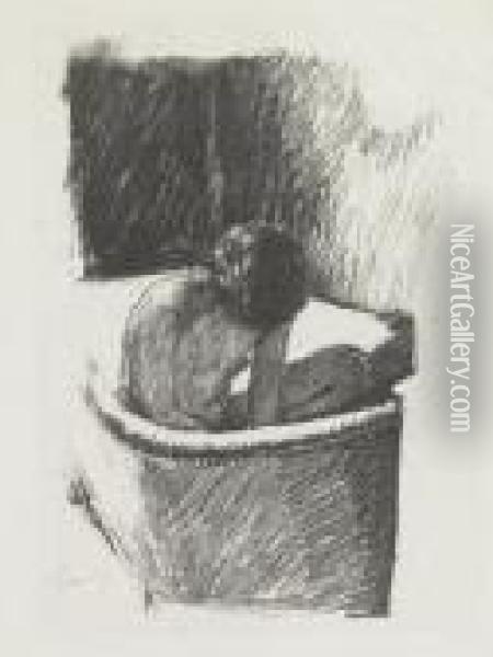 Le Bain (deuxi me Planche) Oil Painting - Pierre Bonnard