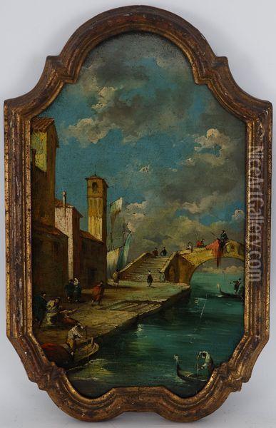 Capricci, Venise Oil Painting - Francesco Guardi