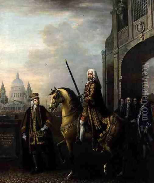 Sir Richard Hoare (1709-54), 1746 Oil Painting - John Wootton