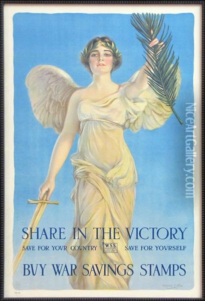 Share In The Victory Oil Painting - William Haskell Coffin