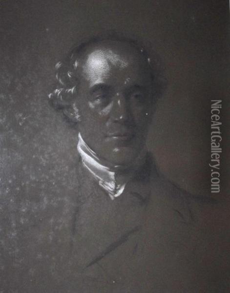 Sir John Taylor Coleridge Oil Painting - George Richmond
