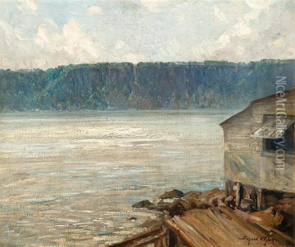 View Of The Palisades Oil Painting - Bayard Henry Tyler
