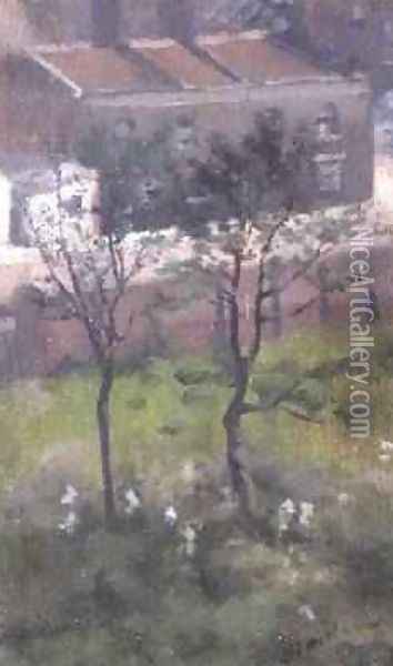 Edith Terrace Chelsea Oil Painting - Paul Fordyce Maitland