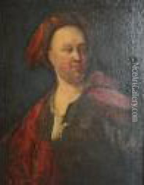Portrait Of A Gentleman Oil Painting - Johannes or Jan Verelst