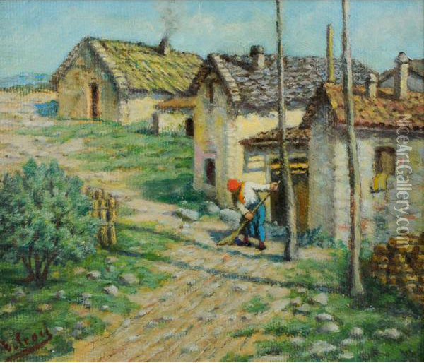 Casa In Carso Oil Painting - Ernesto Croci