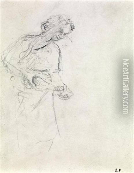 Jeune Femme Remplissant Une Tasse Oil Painting - Jean-Edouard Vuillard