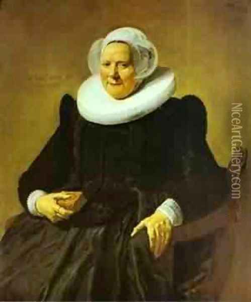Portrait Of The Painter Jan Asselin Oil Painting - Frans Hals