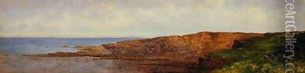 Northumberland Coast Oil Painting - Frank Thomas Carter