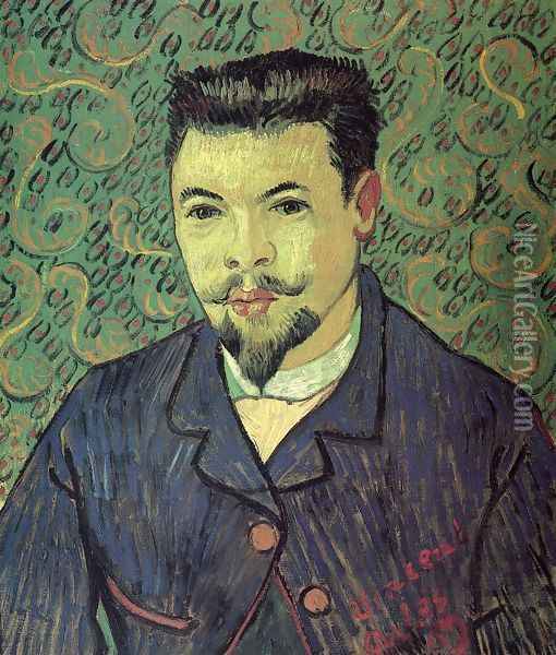 Portrait Of Doctor Felix Rey Oil Painting - Vincent Van Gogh