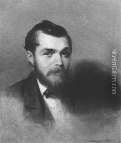 Portrait Of Matthew Hinzinga Messchert, Esq. Oil Painting - John Neagle