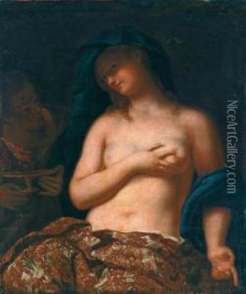 Artemisia Riceve Le Ceneri Di Suo Marito Mausolo Oil Painting - Johann Karl Loth