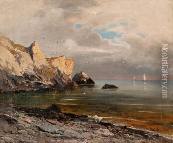 Sea Landscape Oil Painting - Mikhail Alisov