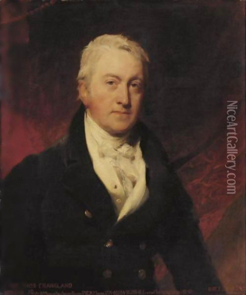 Portrait Of Sir Thomas Frankland, 6th Bt., Mp, Frs (1750-1831) Oil Painting - Sir Lawrence Alma-Tadema