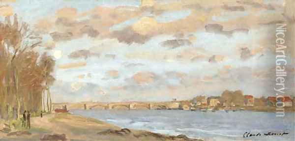 La Seine à Argenteuil Oil Painting - Claude Oscar Monet