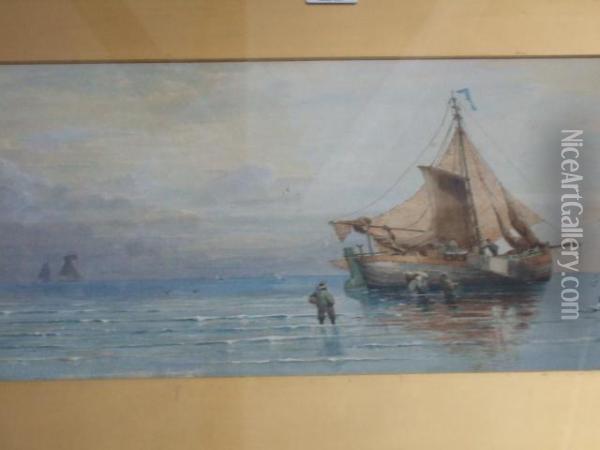 Scheveningen Oil Painting - Edmund Henderson
