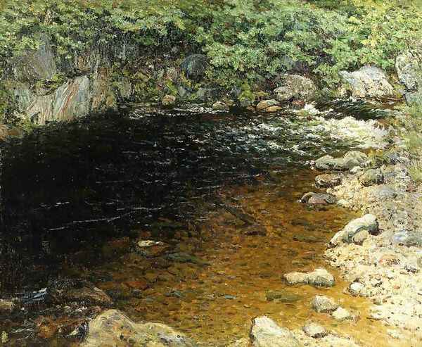 The Pool, Newry, Maine Oil Painting - John Joseph Enneking