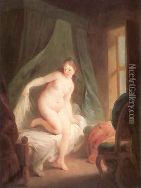 The Morning 1780s Oil Painting - Felix Ivo Leicher