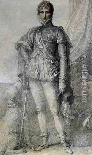 Charles, 4th Earl of Harrington Oil Painting - Richard Cosway