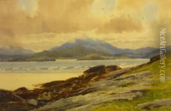 Coastal Landscape Oil Painting - George, Captain Drummond-Fish