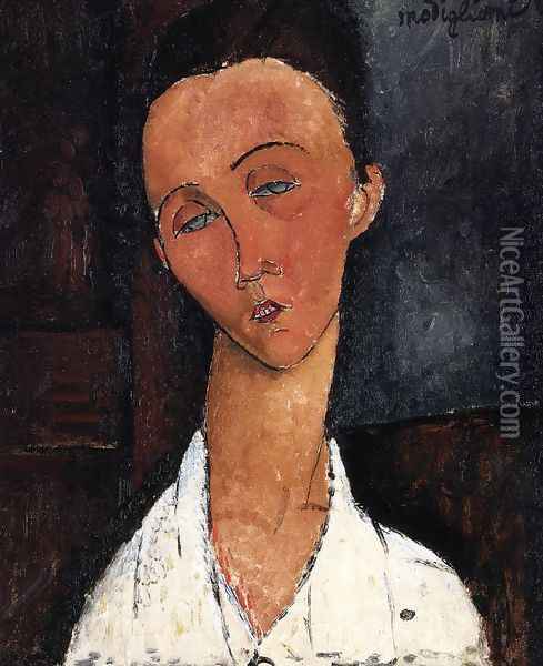 Lunia Czechowska II Oil Painting - Amedeo Modigliani