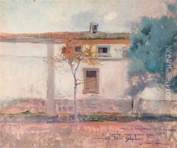Paisaje De Valldemossa Oil Painting - Eliseo Meifren y Roig
