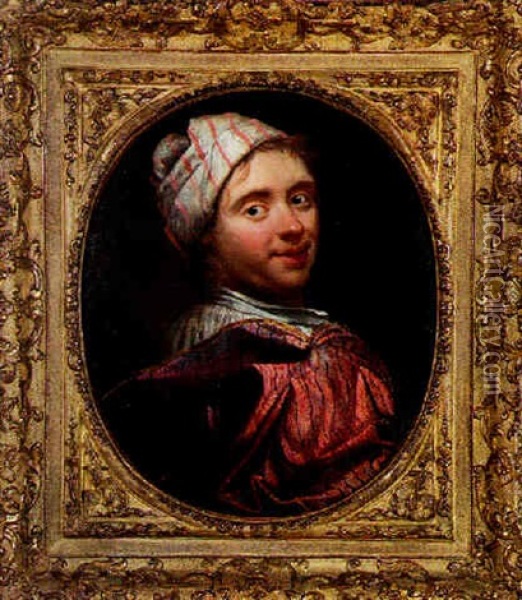 Portrait D'acteur Oil Painting - Alexis Grimou