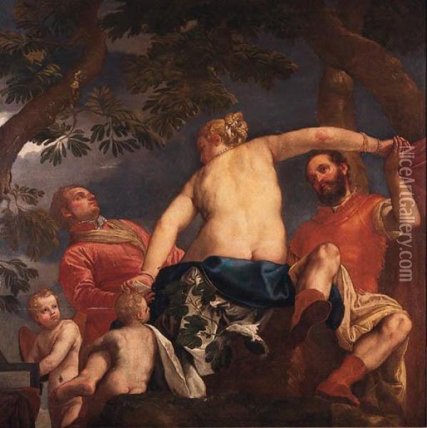 An Allegory Of Unfaithfulness Oil Painting - Paolo Veronese (Caliari)