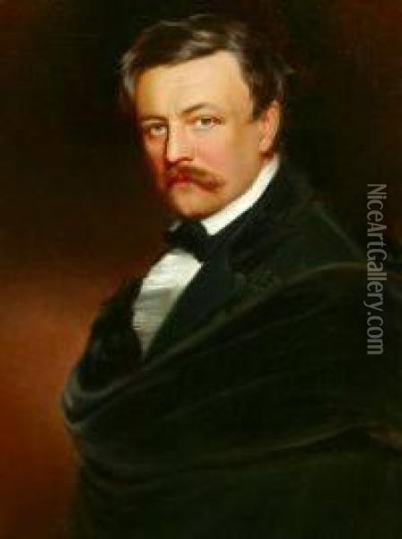 Attributed To Sir Francis Grant Oil Painting - Sir Francis Grant