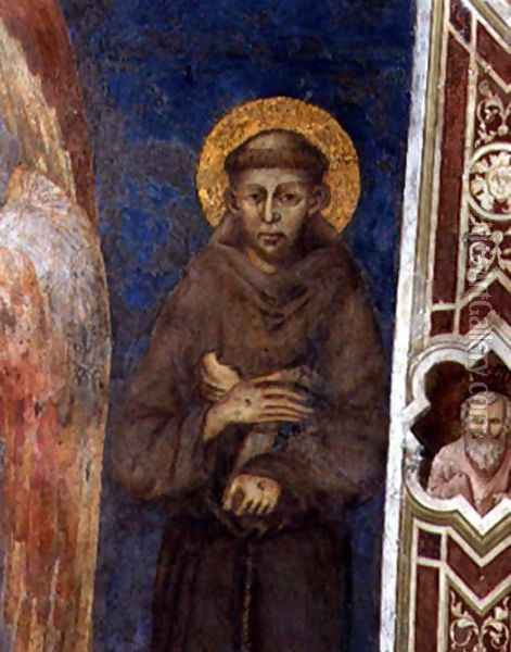 St. Francis Oil Painting - (Cenni Di Peppi) Cimabue
