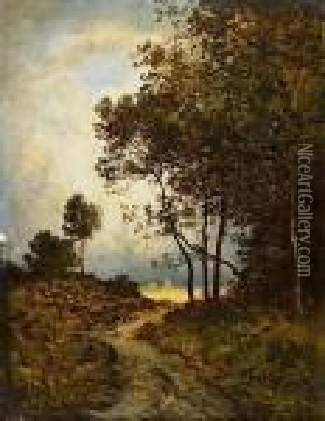 Chemin De Campagne Oil Painting - Leon Richet