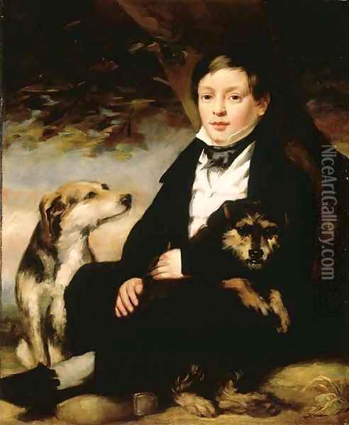 Portrait of Richard Raines Savage Oil Painting - Sir John Watson-Gordon