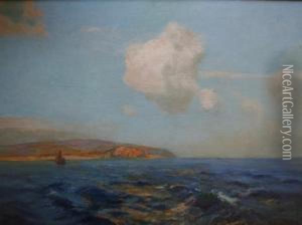 Olsson Oil Painting - Julius Olsson