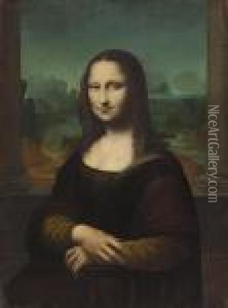 The Mona Lisa Oil Painting - Leonardo Da Vinci