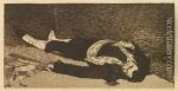 Le Torero Mort Oil Painting - Edouard Manet