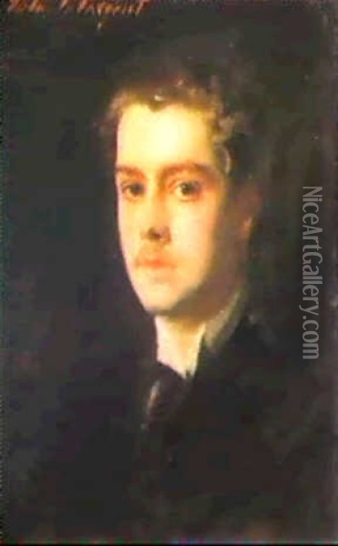Portrait Of Charles Octavius Parsons Oil Painting - John Singer Sargent