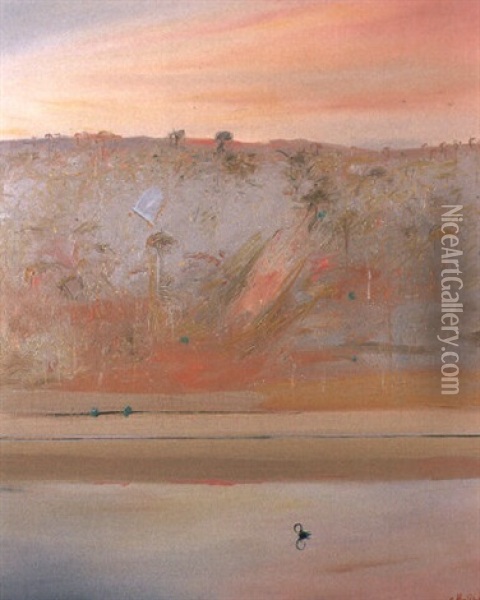 Shoalhaven Oil Painting - Arthur Merric Boyd