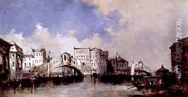 The Magic of Venice 2 Oil Painting - William McAlpine